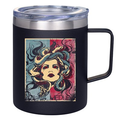 Mythology Gorgon In Greek Mythology Medusa 12oz Stainless Steel Coffee Mug