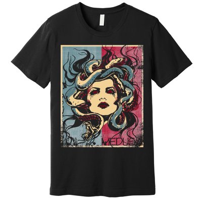 Mythology Gorgon In Greek Mythology Medusa Premium T-Shirt