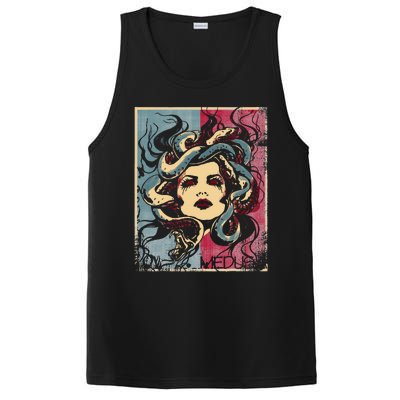 Mythology Gorgon In Greek Mythology Medusa PosiCharge Competitor Tank