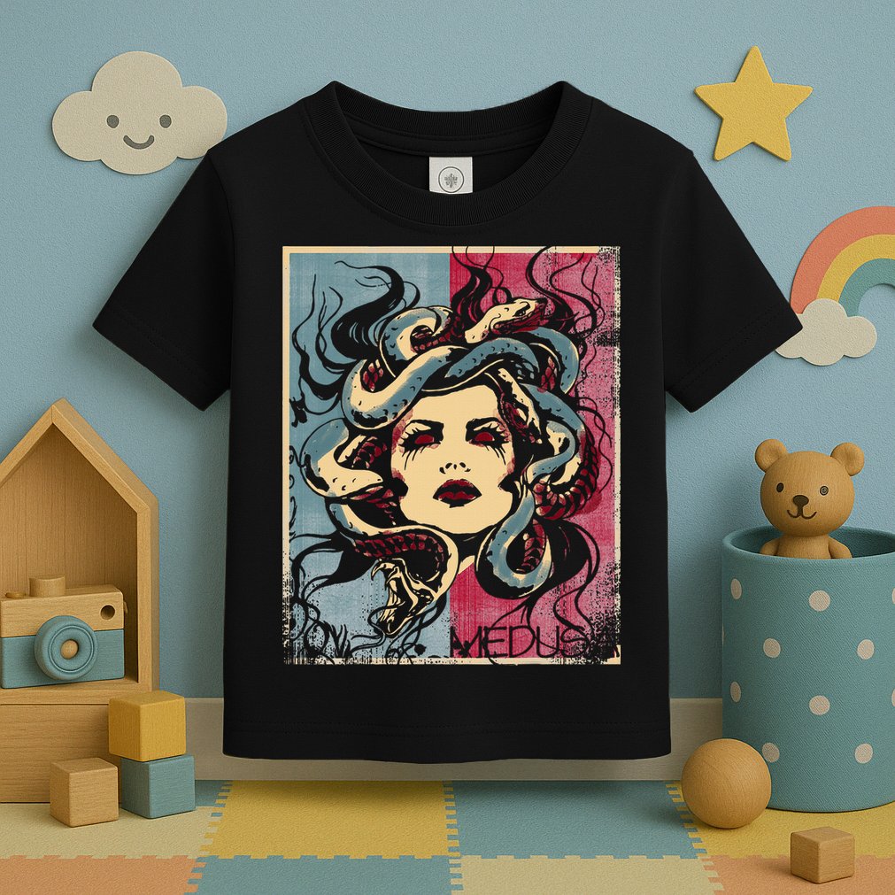 Mythology Gorgon In Greek Mythology Medusa Toddler T-Shirt
