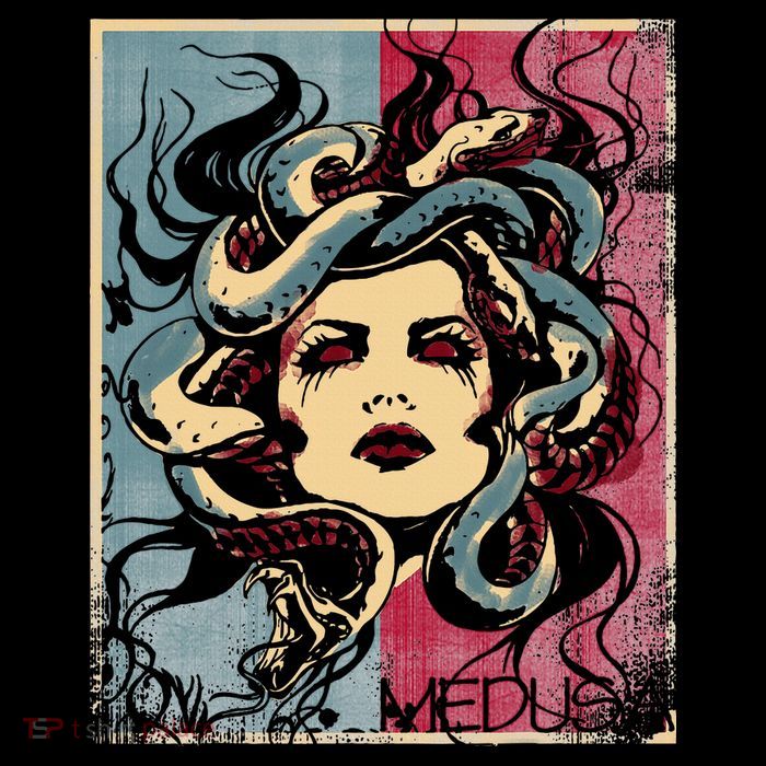 Mythology Gorgon In Greek Mythology Medusa Womens T-Shirt
