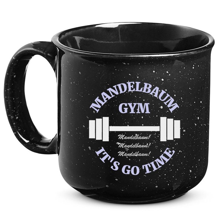 Mandelbaum Gym ItS Go Time! 15oz Campfire Ceramic Mug