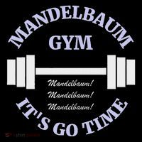 Mandelbaum Gym ItS Go Time! Drawstring Bag
