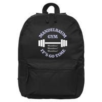 Mandelbaum Gym ItS Go Time! 16 in Basic Backpack