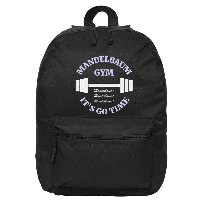 Mandelbaum Gym ItS Go Time! 16 in Basic Backpack