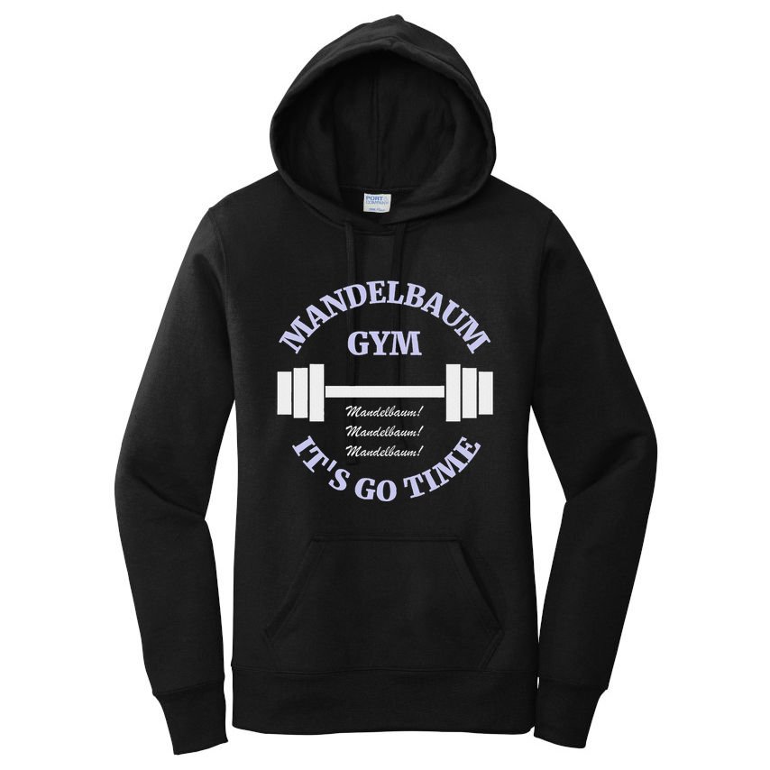 Mandelbaum Gym ItS Go Time! Women's Pullover Hoodie