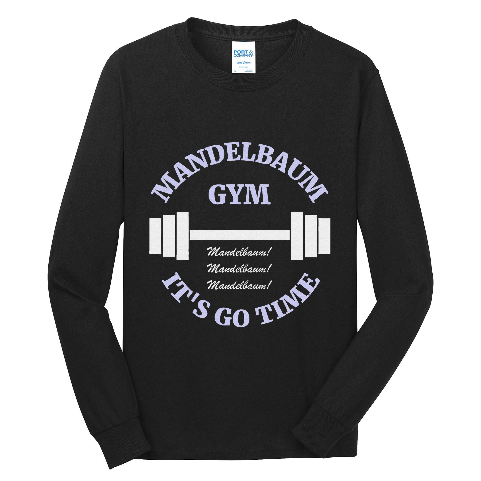 Mandelbaum Gym ItS Go Time! Tall Long Sleeve T-Shirt