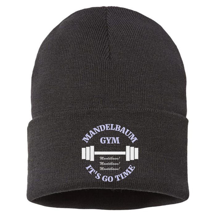 Mandelbaum Gym ItS Go Time! Sustainable Knit Beanie