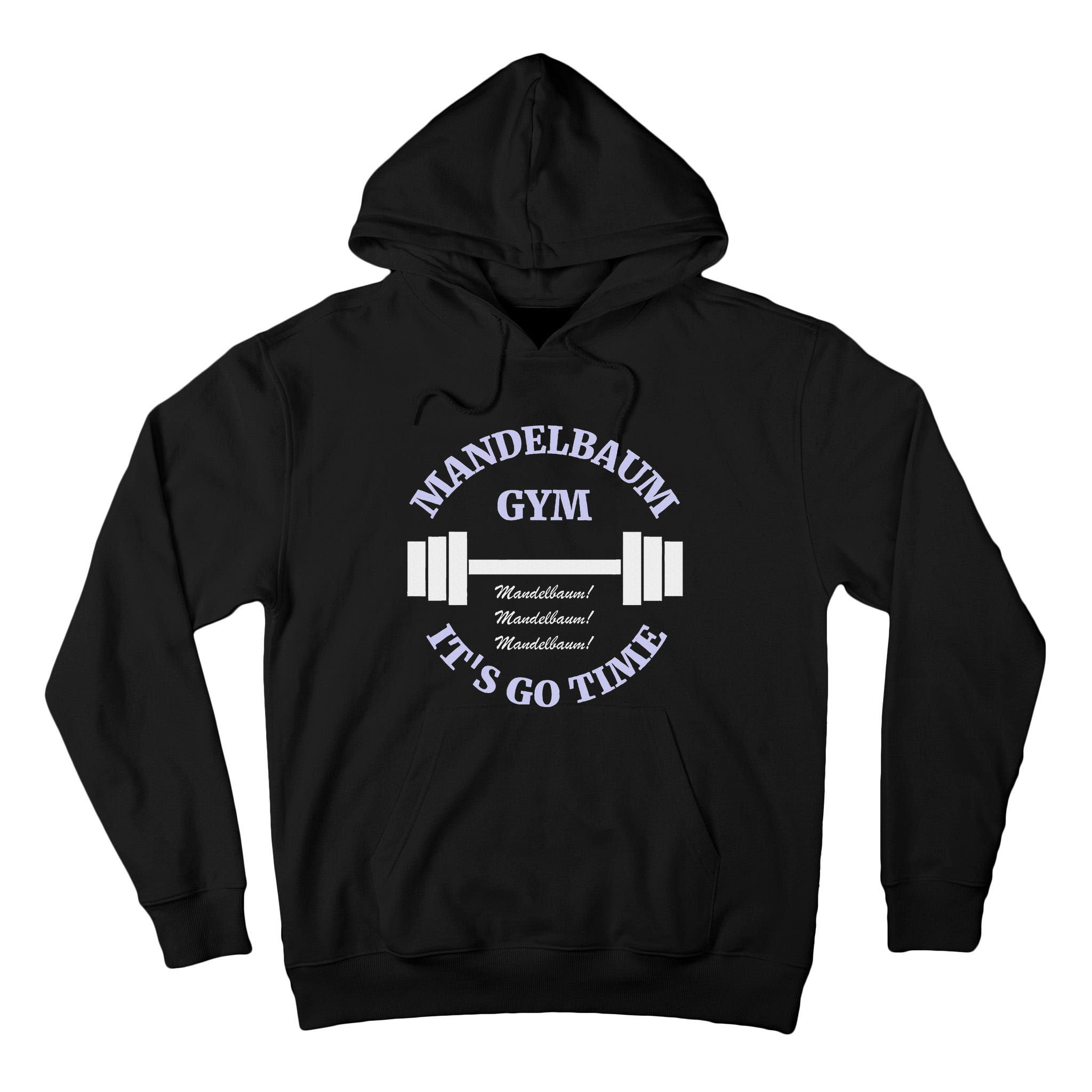 Mandelbaum Gym ItS Go Time! Tall Hoodie