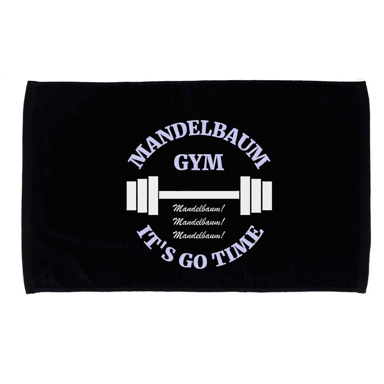 Mandelbaum Gym ItS Go Time! Microfiber Hand Towel