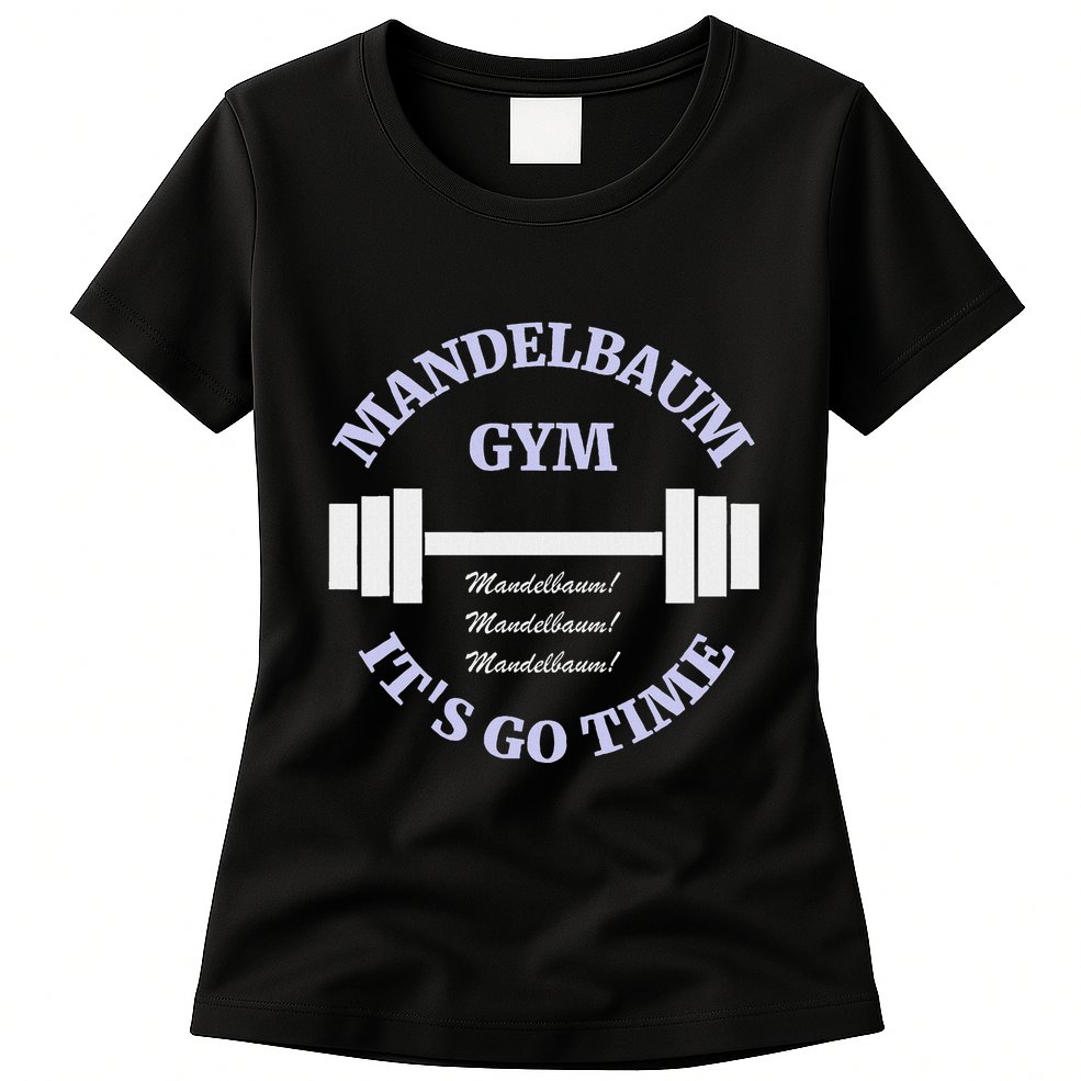 Mandelbaum Gym ItS Go Time! Womens T-Shirt