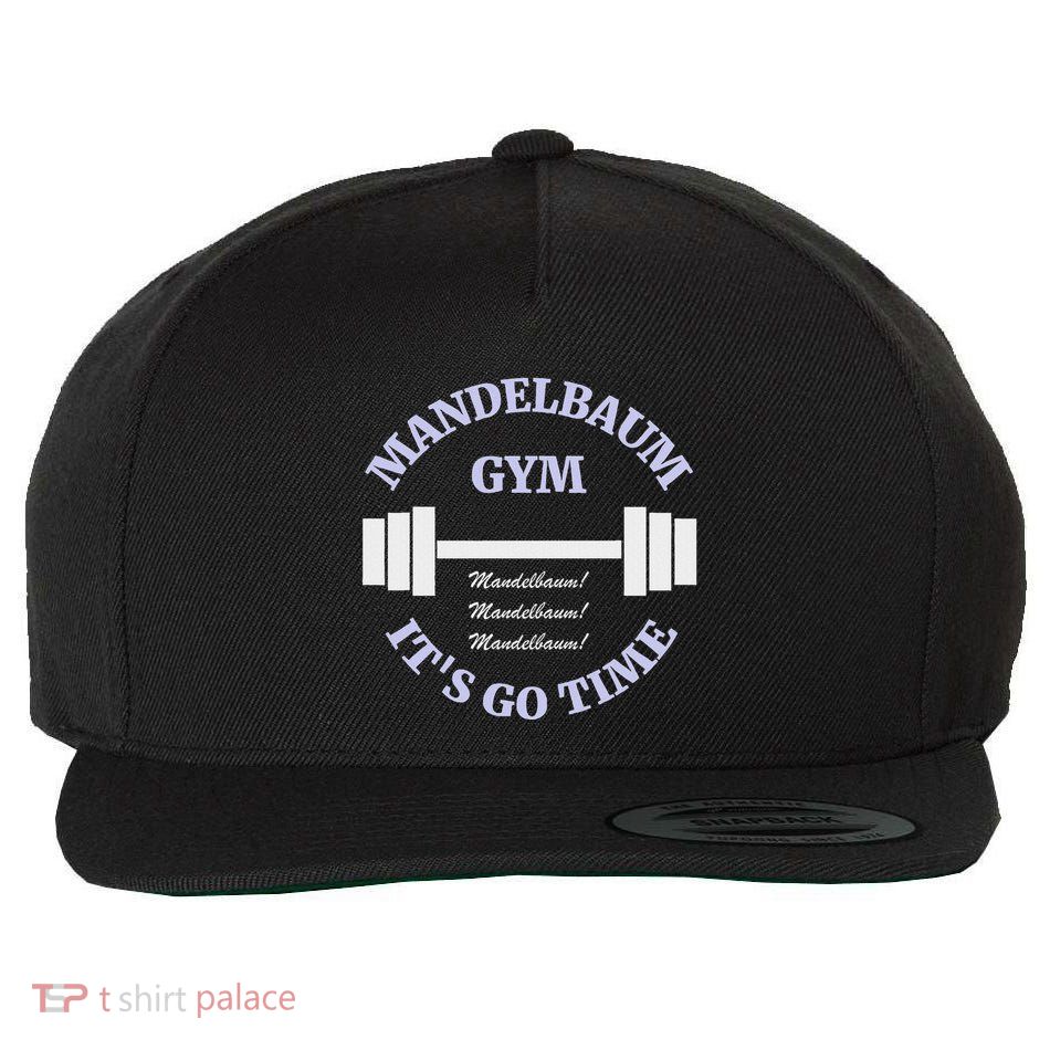 Mandelbaum Gym ItS Go Time! Wool Snapback Cap