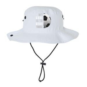 My Goal Is To Deny Yours Soccer Goalie Christmas Gift Legacy Cool Fit Booney Bucket Hat