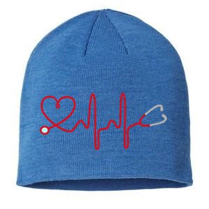 Medical Gift I Love Medicine Funny Gift Sustainable Beanie