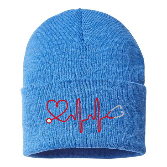 Medical Gift I Love Medicine Funny Gift Sustainable Knit Beanie