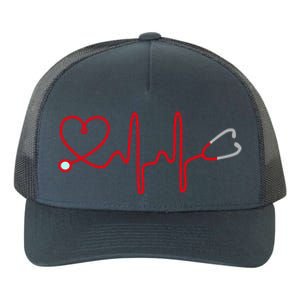 Medical Gift I Love Medicine Funny Gift Yupoong Adult 5-Panel Trucker Hat