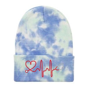 Medical Gift I Love Medicine Funny Gift Tie Dye 12in Knit Beanie