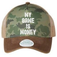 MY GAME IS MONEY Motivational Hustle  Legacy Tie Dye Trucker Hat