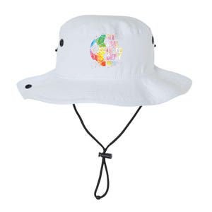 My Goal Is To Deny Yours Soccer Funny Goalie Gift Legacy Cool Fit Booney Bucket Hat