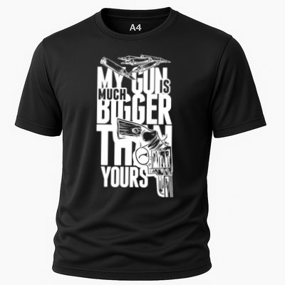 My Gun Is Much Bigger Than Yours Performance Shirt