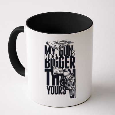 My Gun Is Much Bigger Than Yours Mug