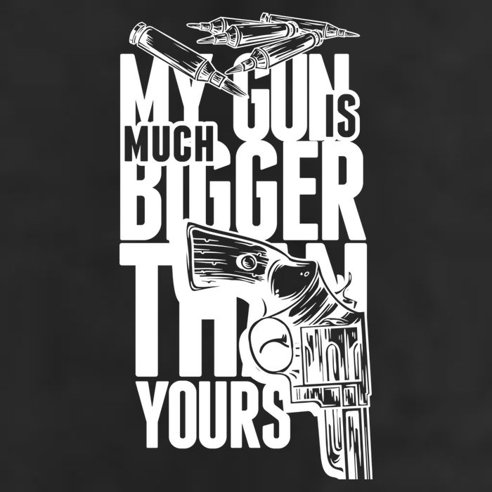 My Gun Is Much Bigger Than Yours 15oz Campfire Ceramic Mug