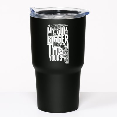 My Gun Is Much Bigger Than Yours Tumbler