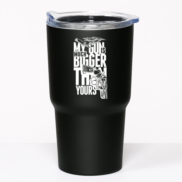 My Gun Is Much Bigger Than Yours Tumbler