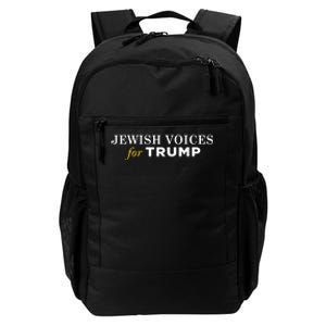 Maga Gear Jewish Voices For Trump Daily Commute Backpack