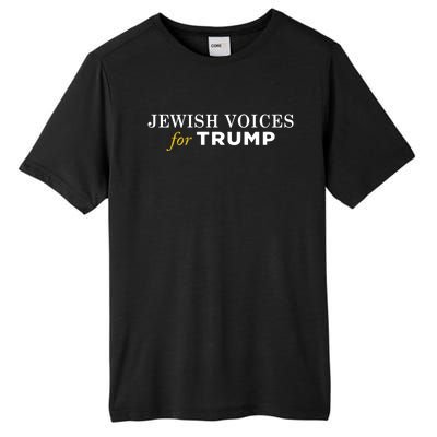 Maga Gear Jewish Voices For Trump Tall Fusion ChromaSoft Performance T-Shirt