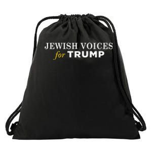 Maga Gear Jewish Voices For Trump Drawstring Bag