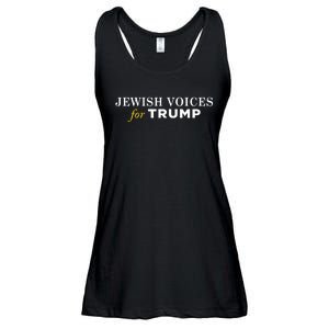 Maga Gear Jewish Voices For Trump Ladies Essential Flowy Tank