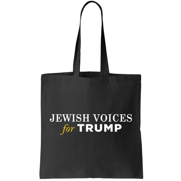 Maga Gear Jewish Voices For Trump Tote Bag