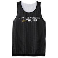 Maga Gear Jewish Voices For Trump Mesh Reversible Basketball Jersey Tank