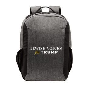 Maga Gear Jewish Voices For Trump Vector Backpack