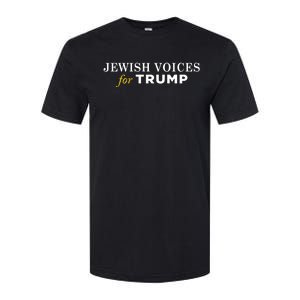 Maga Gear Jewish Voices For Trump Softstyle CVC T-Shirt