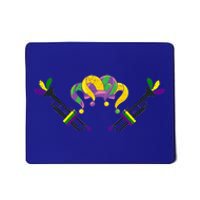 Musician Gift Jester Hat Masquerade Trumpet Mardi Gras Gift Mousepad