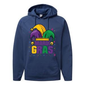 Mardi Gras Jester Costume Funny Mardi Gras Performance Fleece Hoodie