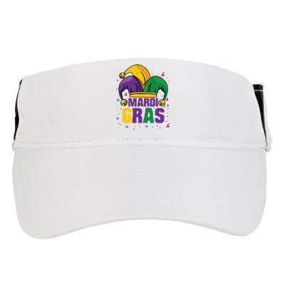 Mardi Gras Jester Costume Funny Mardi Gras Adult Drive Performance Visor