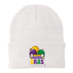 Mardi Gras Jester Costume Funny Mardi Gras Knit Cap Winter Beanie