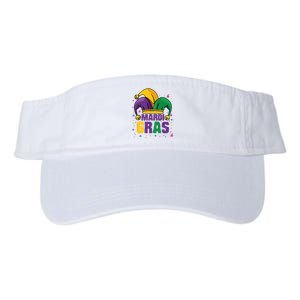 Mardi Gras Jester Costume Funny Mardi Gras Valucap Bio-Washed Visor