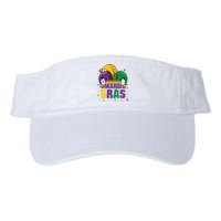 Mardi Gras Jester Costume Funny Mardi Gras Valucap Bio-Washed Visor