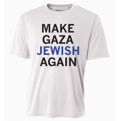 Make Gaza Jewish Again Cooling Performance Crew T-Shirt