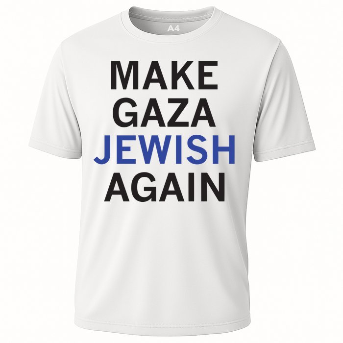 Make Gaza Jewish Again Cooling Performance Crew T-Shirt