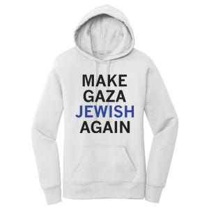 Make Gaza Jewish Again Women's Pullover Hoodie