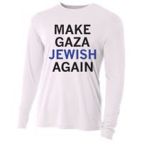 Make Gaza Jewish Again Cooling Performance Long Sleeve Crew