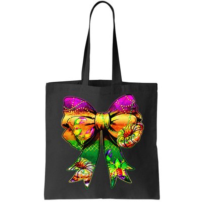 Mardi Gras King Cake Coquette Bow Crawfish Carnival Bag
