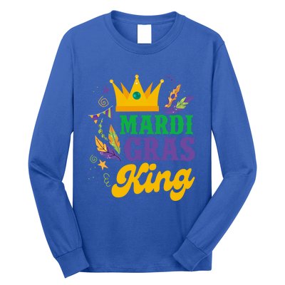 Mardi Gras King Funny Mardi Gras Carnival Party Gift Long Sleeve Shirt