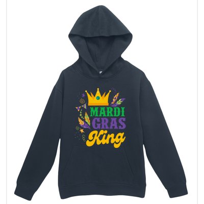 Mardi Gras King Funny Mardi Gras Carnival Party Gift Urban Pullover Hoodie