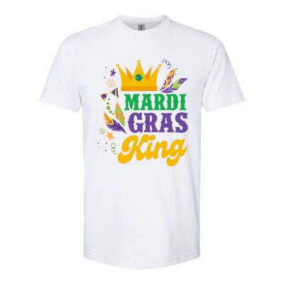 Mardi Gras King Funny Mardi Gras Carnival Party Gift Softstyle® CVC T-Shirt